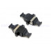 AD-FF-MPO-16F MPO-MPO-16芯耦合器 16芯MPO公母頭對接轉接器 光纖耦合器MPO-MPO單模MPO轉MPO快速連接器 光纖適配器延長器